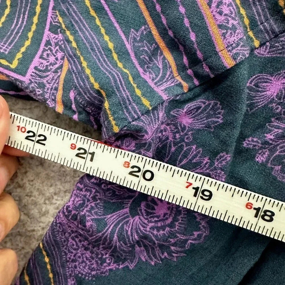 Free People Top Walking Womens Small On A Dream Relaxed Chocker Cut Out OB618347 - Picture 5 of 16